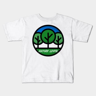 Nature Lover - Trees Kids T-Shirt